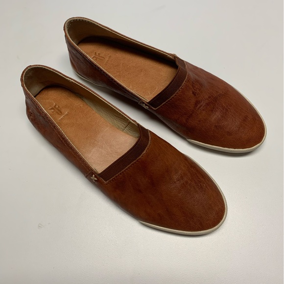 Frye Melanie Slip-On Sneaker (Cognac) - Picture 6 of 14